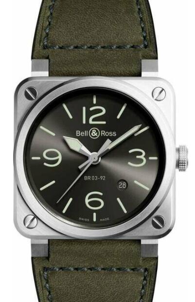 Bell & Ross BR 03-92 Grey Lum BR0392-GC3-ST/SCA Replica watch